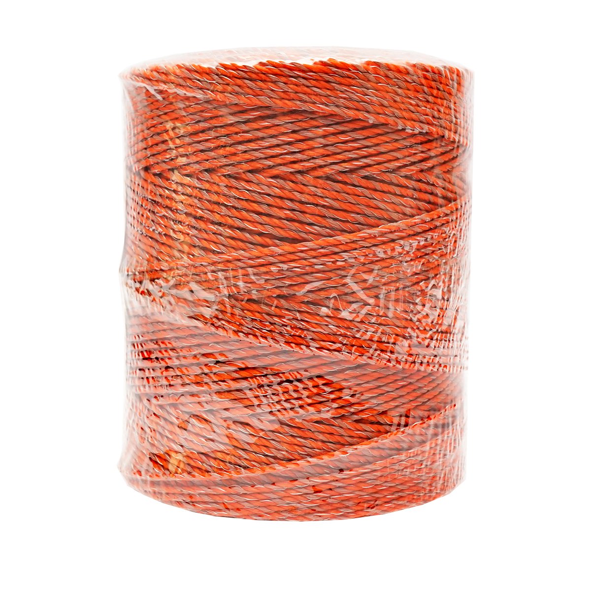 Rola fir portocaliu-maro fi 3mm insertie metalica 5x0.2mm SS, rezistenta 4.5 Ohm/m, 500m gard electric Thor